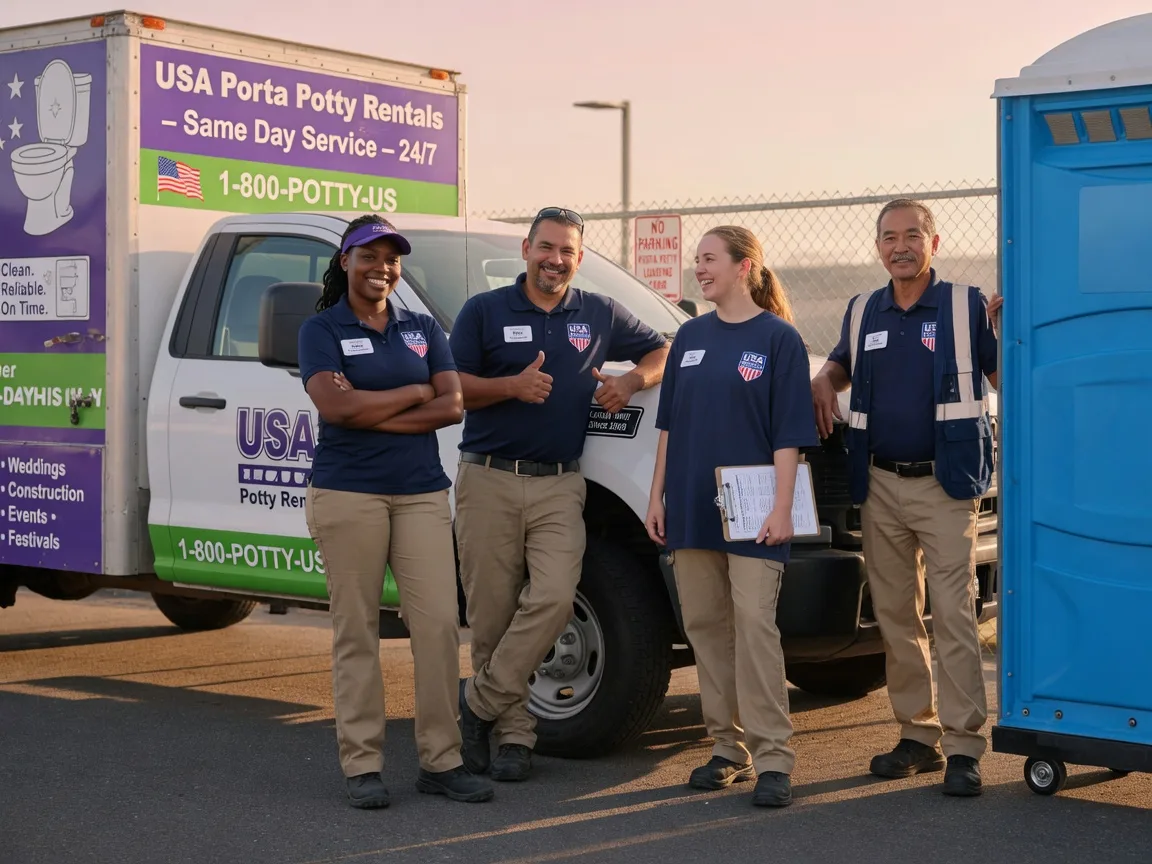 Porta Potty Rental company in Seal Beach, CA